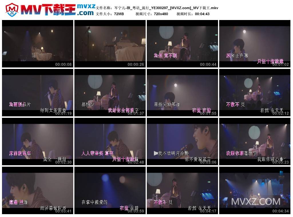 岑宁儿-聊_粤语_流行_YE300297